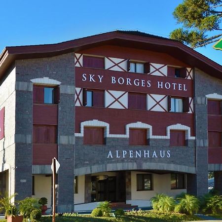 Sky Borges Hotel Alpenhaus - Gramado Exterior photo