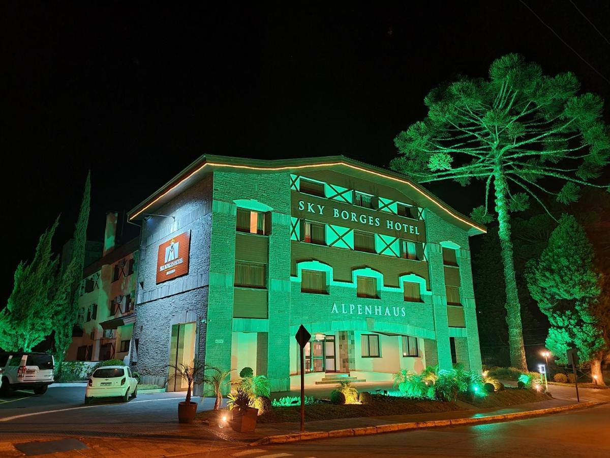 Sky Borges Hotel Alpenhaus - Gramado Exterior photo
