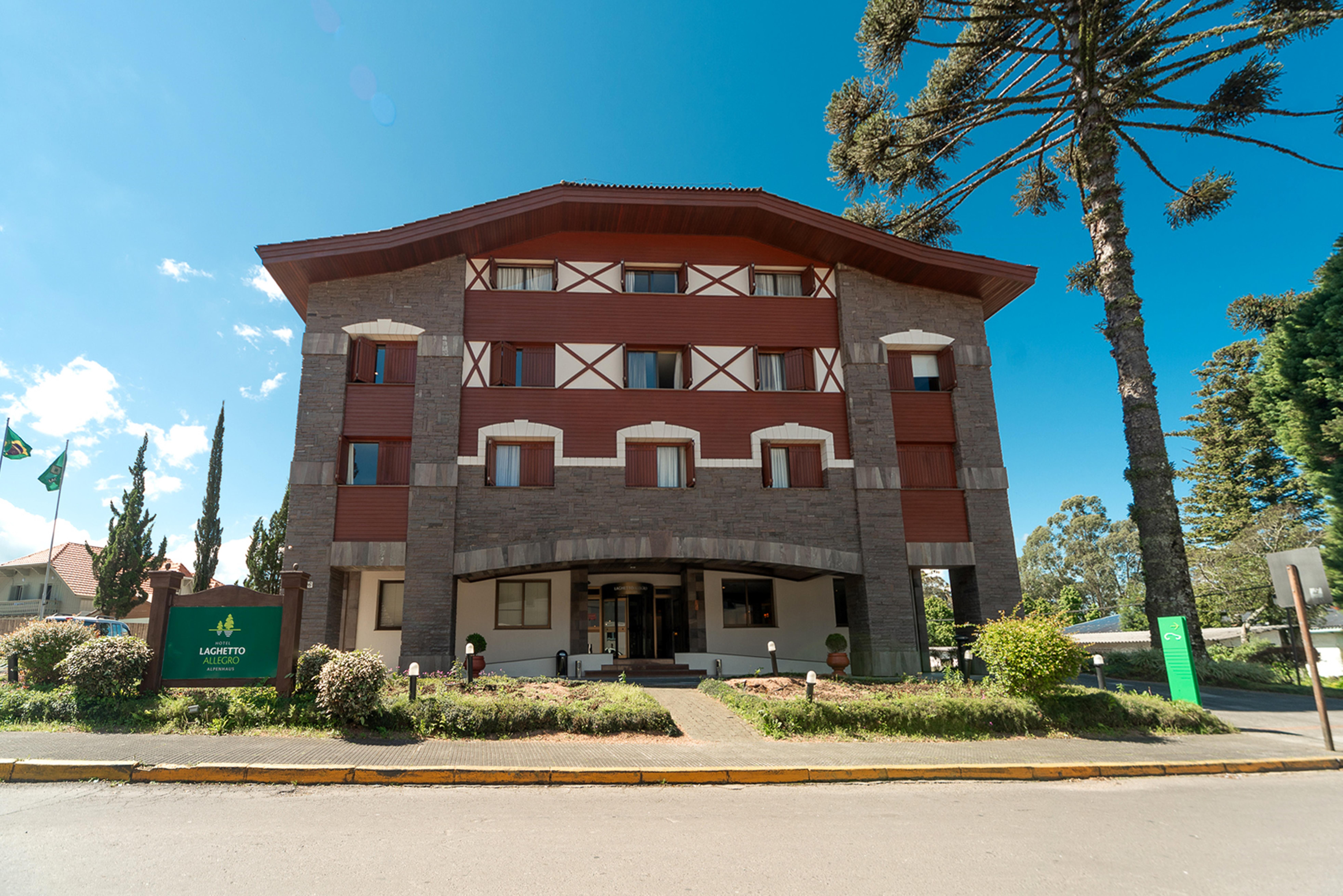 Sky Borges Hotel Alpenhaus - Gramado Exterior photo